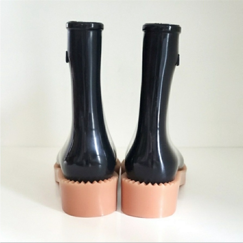 MELISSA Rain Drop Water Resistant Black Boot, size US9 | EUR40, NWOB - Picture 6 of 10